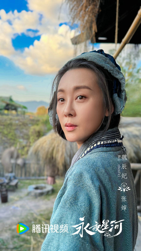 《永夜星河》热播，魏辰妃演淳朴村妇-1