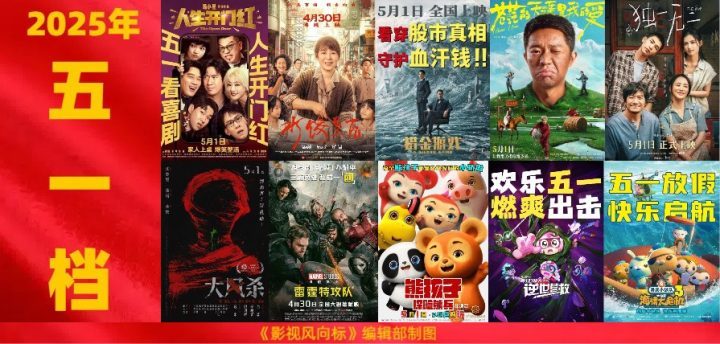 五一档新片10部来袭，马丽、刘德华、倪妮、曾毅加盟，谁将成为爆款？-1